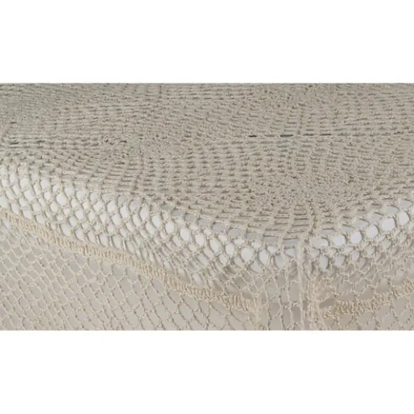 Bieżnik Owalny 60 x 120 Szydełkowy wz. 021 Krem
