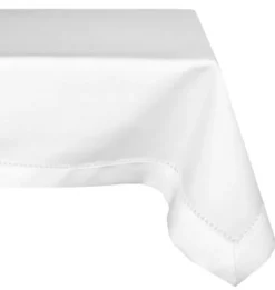 Bieżnik Plamoodporny z Mereżką 240_Biały 50x100