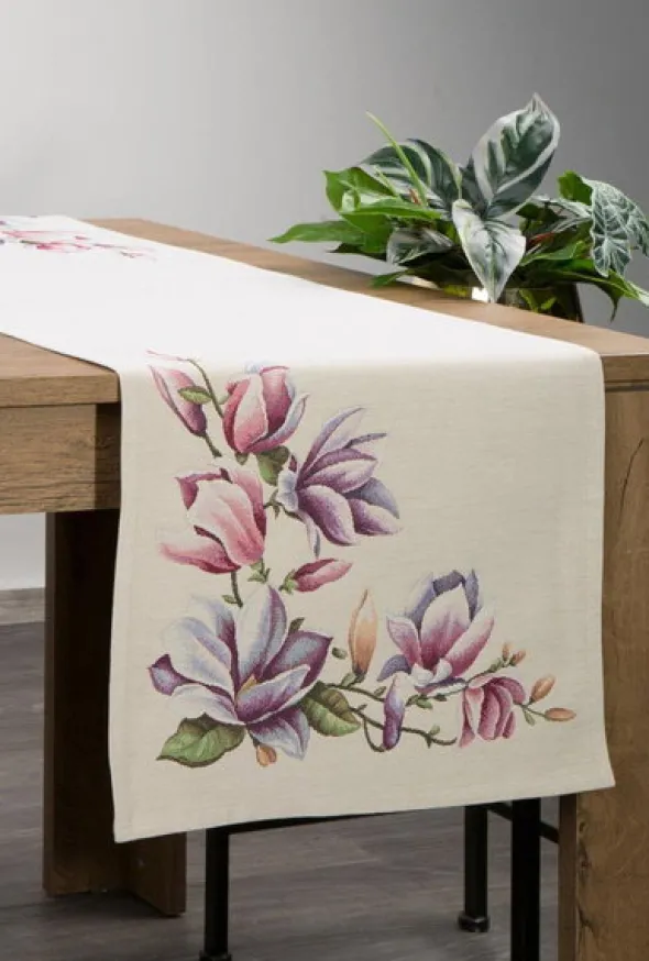 Bieżnik 45 x 140 Dekoracyjny Gobelinowy 1214 Natur