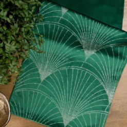 Bieżnik 35 x 140 Dekoracyjny Velvet Blink14 C. Zie