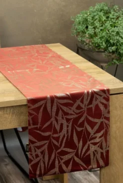 Bieżnik 35 x 140 Dekoracyjny Velvet Blink15 Cegla