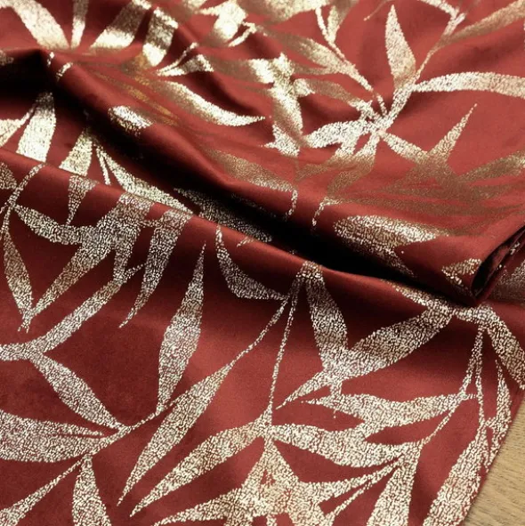 Bieżnik 35 x 140 Dekoracyjny Velvet Blink15 Cegla