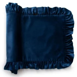 Bieżnik 40 x 160 Dekoracyjny z Falbankami Ligia 09