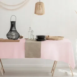 Bieżnik 40 x 140 Plamoodporny Viva Różowy