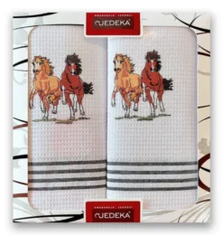 Ścierki 50x70 Kuchenne Haftowane Bari 2 szt nr 13