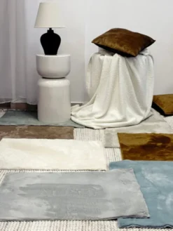 Dywan 60 x 90 Miękki Pluszowy Futerkowy Rabbit 113