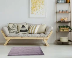 Dywan 60 x 90 Miękki Pluszowy Futerkowy Rabbit 112