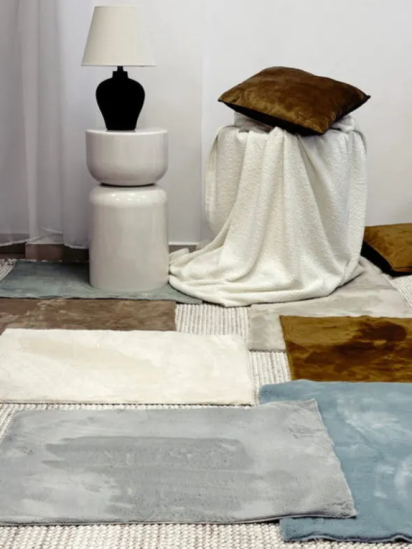 Dywan 50 x 70 Miękki Pluszowy Futerkowy Rabbit 108