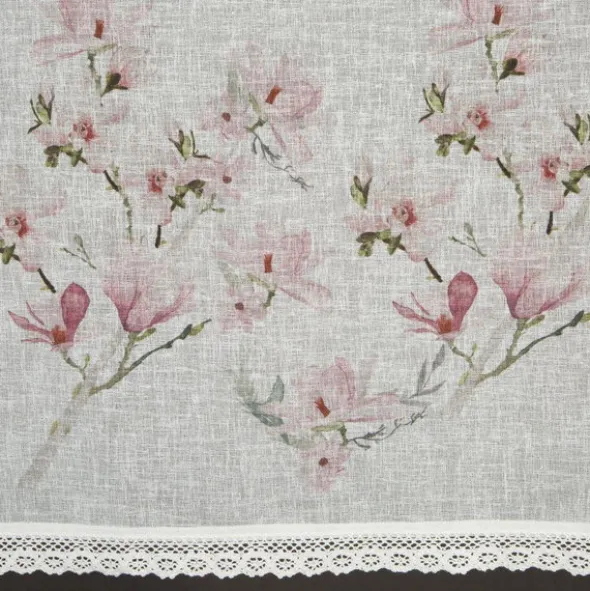 Firana Dekoracyjna Gotowa Amelia B+Róż 60 x 150