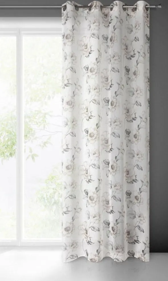 Firana Dekoracyjna Gotowa Basala Natu 140 x 250