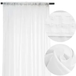 Firana Dekoracyjna Ivy 200 x 250 Taśma Woal 01