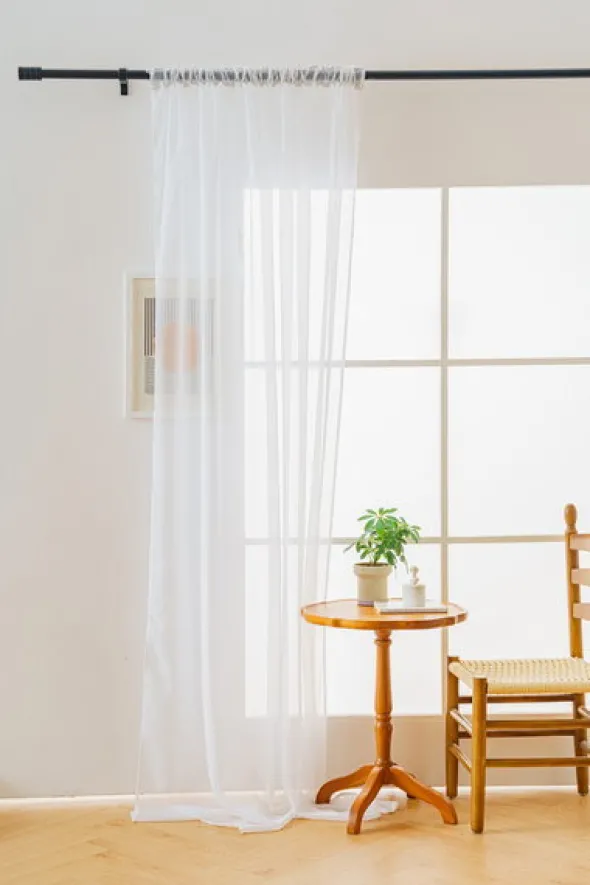 Firana Dekoracyjna Ivy 145 x 250 Taśma Woal 01