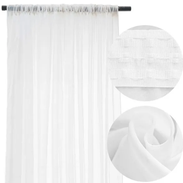 Firana Dekoracyjna Ivy 500 x 250 Taśma Woal 01