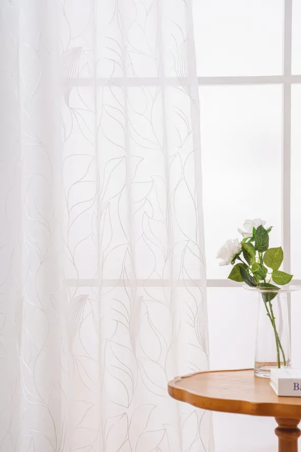 Firana Dekoracyjna 200 x 250 Przelotka Cruz Woal 01