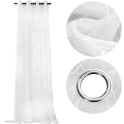 Firana Dekoracyjna 200 x 250 Przelotka Cruz Woal 01