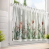 Firana 60 x 150 Dekoracyjna Gotowa NEMEZJA B+Fiol