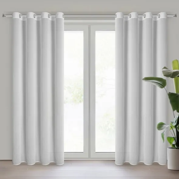 Firana 140 x 250 Dekoracyjna Przelo ARIADNA2 Biały