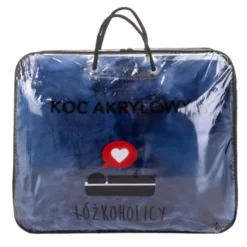 Koc 160 x 200 Akrylowy Jednolity Ciepły Yasemin 09