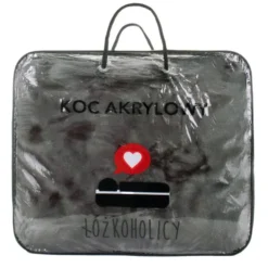Koc 160 x 200 Akrylowy Jednolity Ciepły Yasemin 05