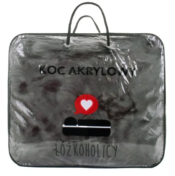 Koc 160 x 200 Akrylowy Jednolity Ciepły Yasemin 05