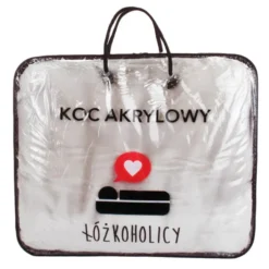Koc 160 x 200 Akrylowy Jednolity Ciepły Yasemin 07