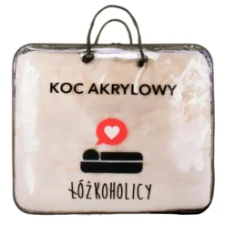 Koc 130 x 170 Akrylowy Jednolity Ciepły Yasemin 06