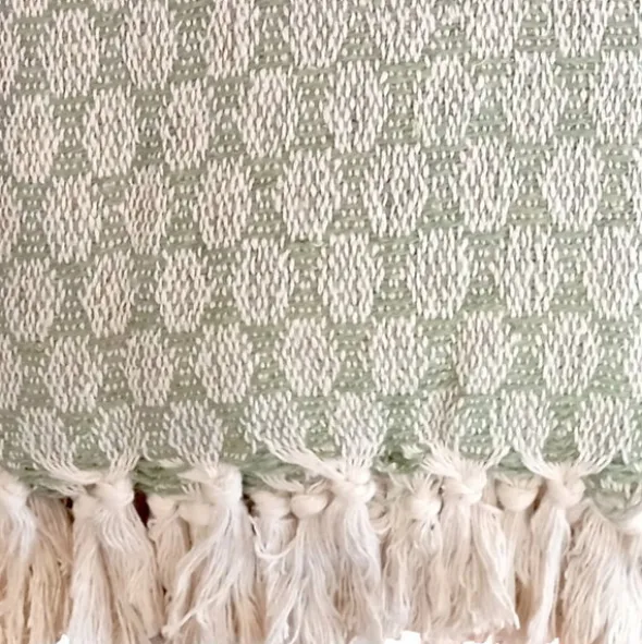 Koc 150 x 200 Bawełniany Boho Aredo 13 Butelka