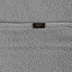 Koc 200 x 220 Mikrofibra Boucle Bukla Srebrny