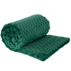Koc 200 x 220 Mikrofibra Design Cindy6 C.Zieleń