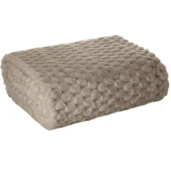 Koc 200 x 220 Mikrofibra Design Cindy6 Beż