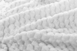 Koc 130 x 160 Mikrofibra Design Cindy6 Biały