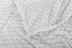 Koc 130 x 160 Mikrofibra Design Cindy6 Biały