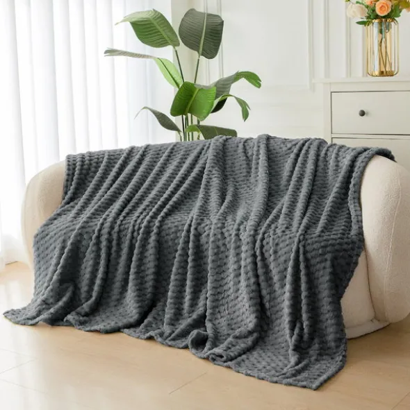 Koc 200 x 220 Mikrofibra Tłoczona Cristián 02