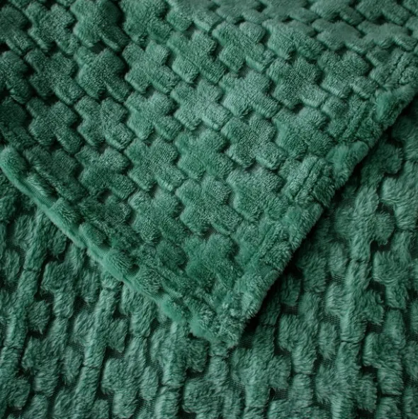 Koc 200 x 220 Mikrofibra Tłoczona Gediz 01