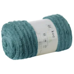 Koc 200 x 220 Mikrofibra Tłoczona Lisa Mięta