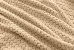 Koc 200 x 220 Mikrofibra Tłoczona Pluszowa Ala Koła 3D 07