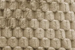Koc 200 x 220 Mikrofibra Tłoczona Pluszowa Ala Plastry 3D 02