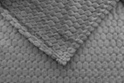 Koc 200 x 220 Mikrofibra Tłoczona Pluszowa Ala Koła 3D 06