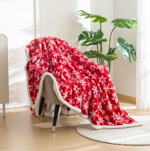 Koc 160 x 200 Mikrofibra Świąteczna Hayat 101
