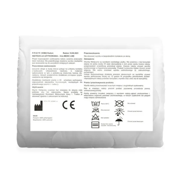 Kołdra 200 x 220 Antyalergiczna Medic Line
