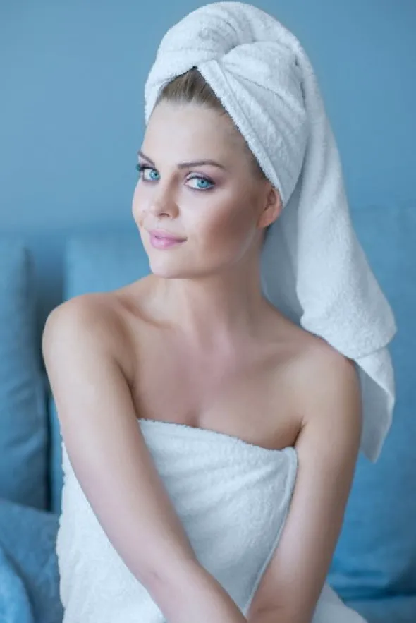 Komplet Ręczników 6szt Tamara Błękit 50x100
