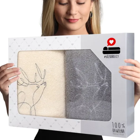 Komplet Ręczników 2szt. 70x140 Luba 17