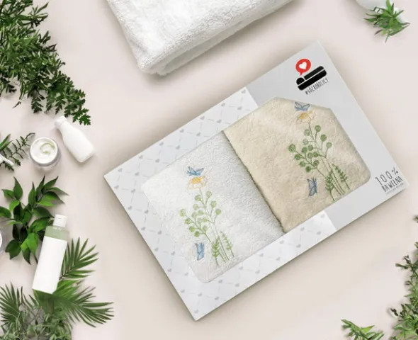 Komplet Ręczników 2szt. 50x100 Luba 21