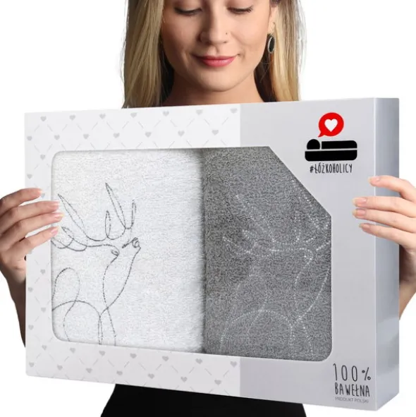 Komplet Ręczników 2szt. 70x140 Luba 18