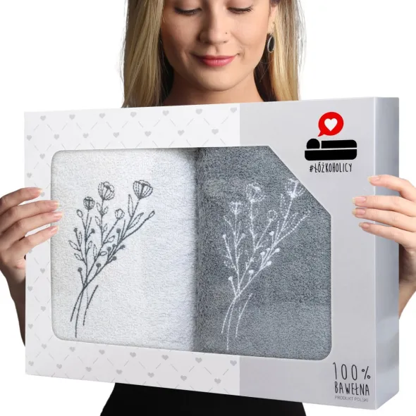 Komplet Ręczników 2szt. 50x100 Luba 03