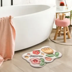 Mata łazienkowa 3D Antypoślizgowa Chłonna Magic 36
