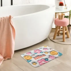 Mata łazienkowa 3D Antypoślizgowa Chłonna Magic 27