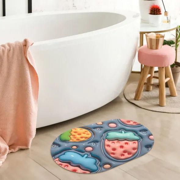 Mata łazienkowa 3D Antypoślizgowa Chłonna Magic 21