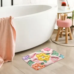 Mata łazienkowa 3D Antypoślizgowa Chłonna Magic 02