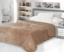 Narzuta Dwustronna Capri Brąz 200x220